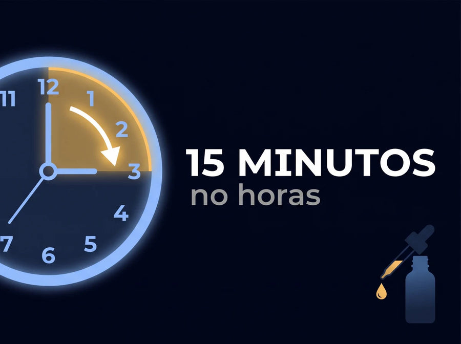 Sin pastillas que tragar ni polvos que preparar.
